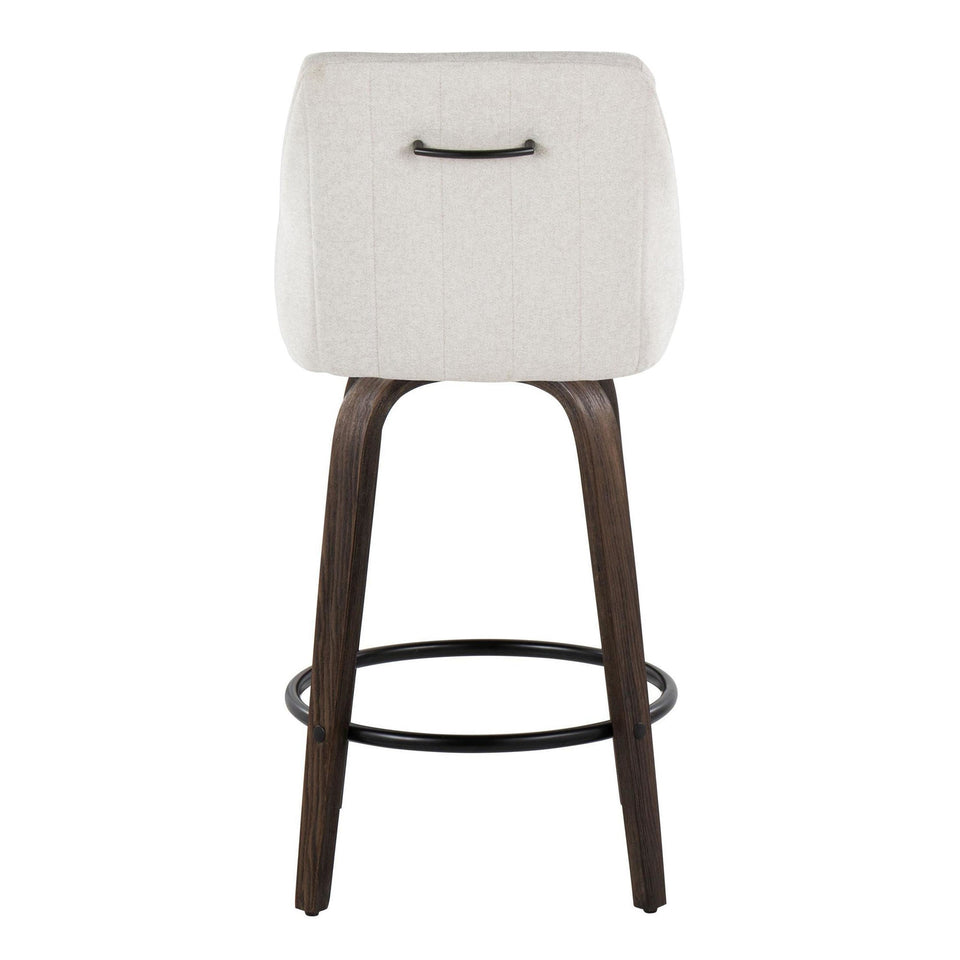 Hannah 26" Fixed-Height Counter Stool - Set of 2