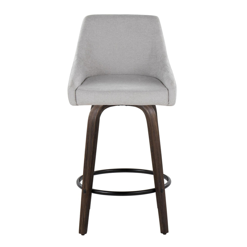 Hannah 26" Fixed-Height Counter Stool - Set of 2