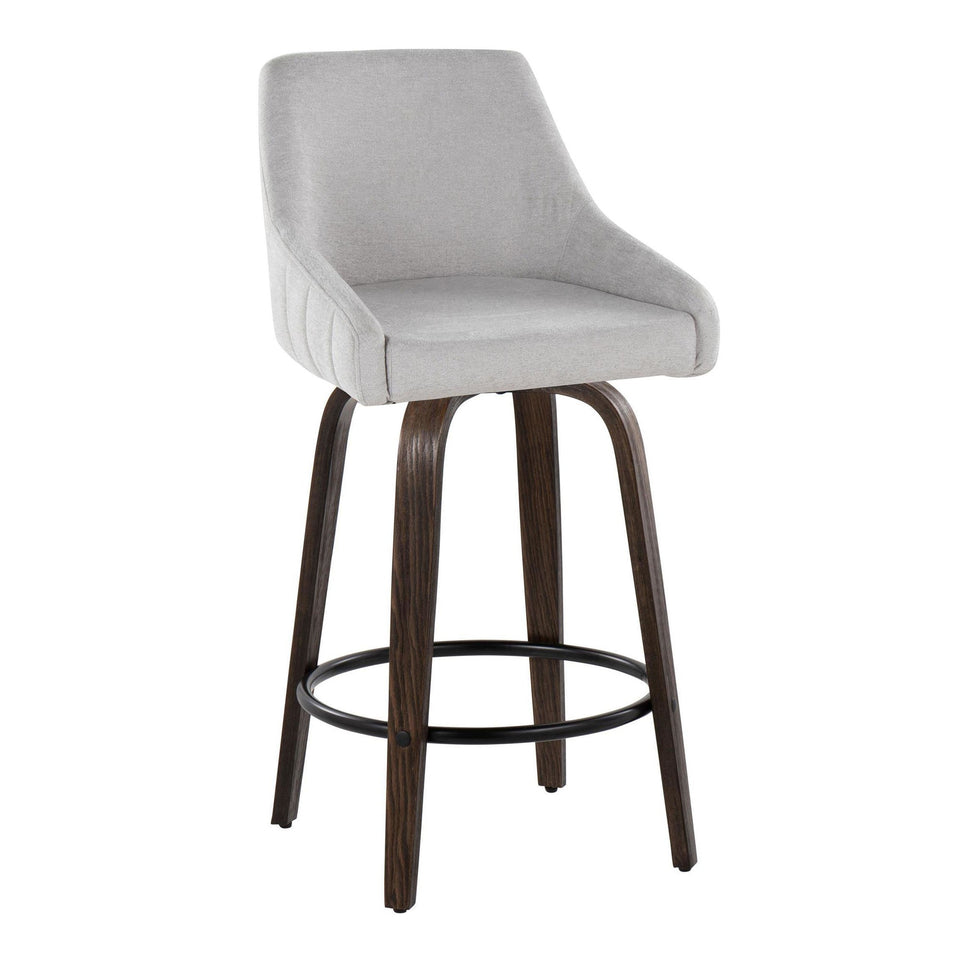 Hannah 26" Fixed-Height Counter Stool - Set of 2