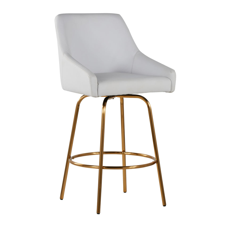 Hannah 26" Fixed-Height Counter Stool - Set of 2