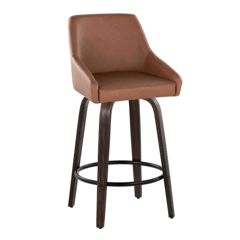 Hannah 26" Fixed-Height Counter Stool - Set of 2