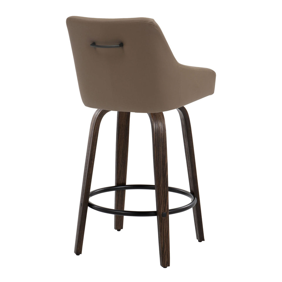 Hannah 26" Fixed-Height Counter Stool - Set of 2