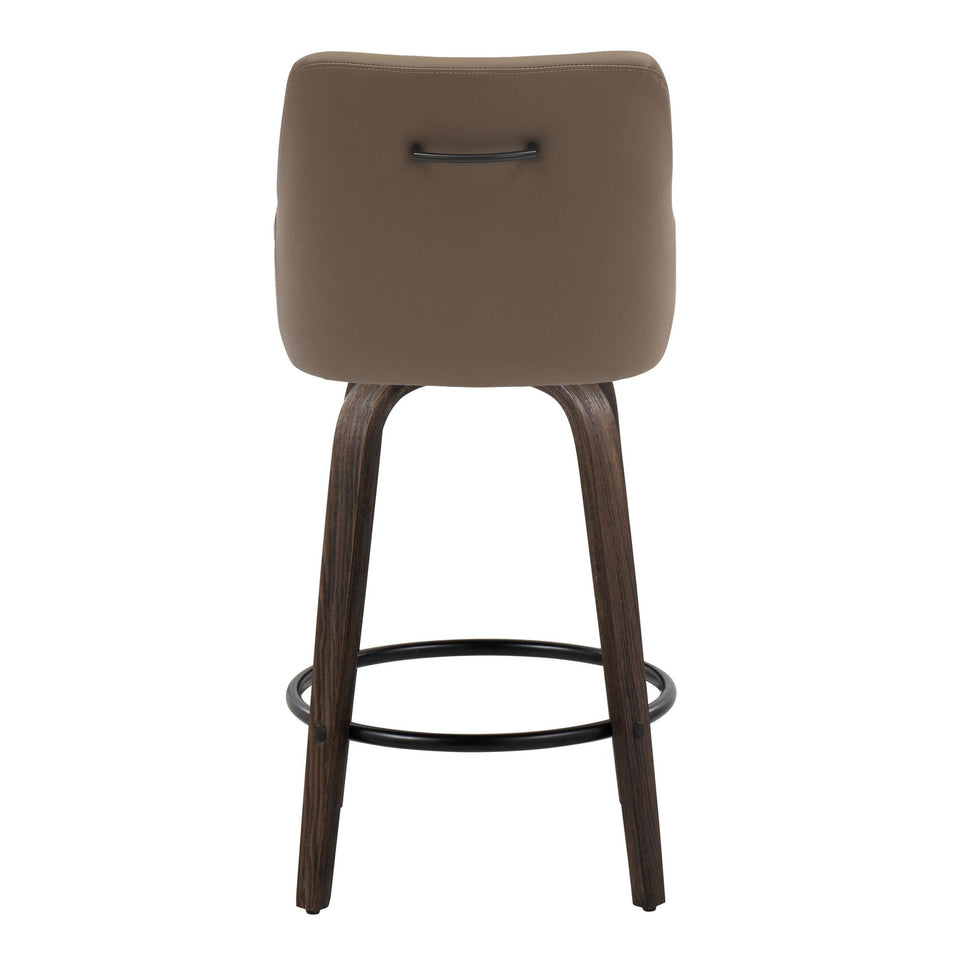 Hannah 26" Fixed-Height Counter Stool - Set of 2