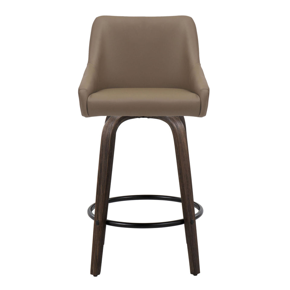 Hannah 26" Fixed-Height Counter Stool - Set of 2