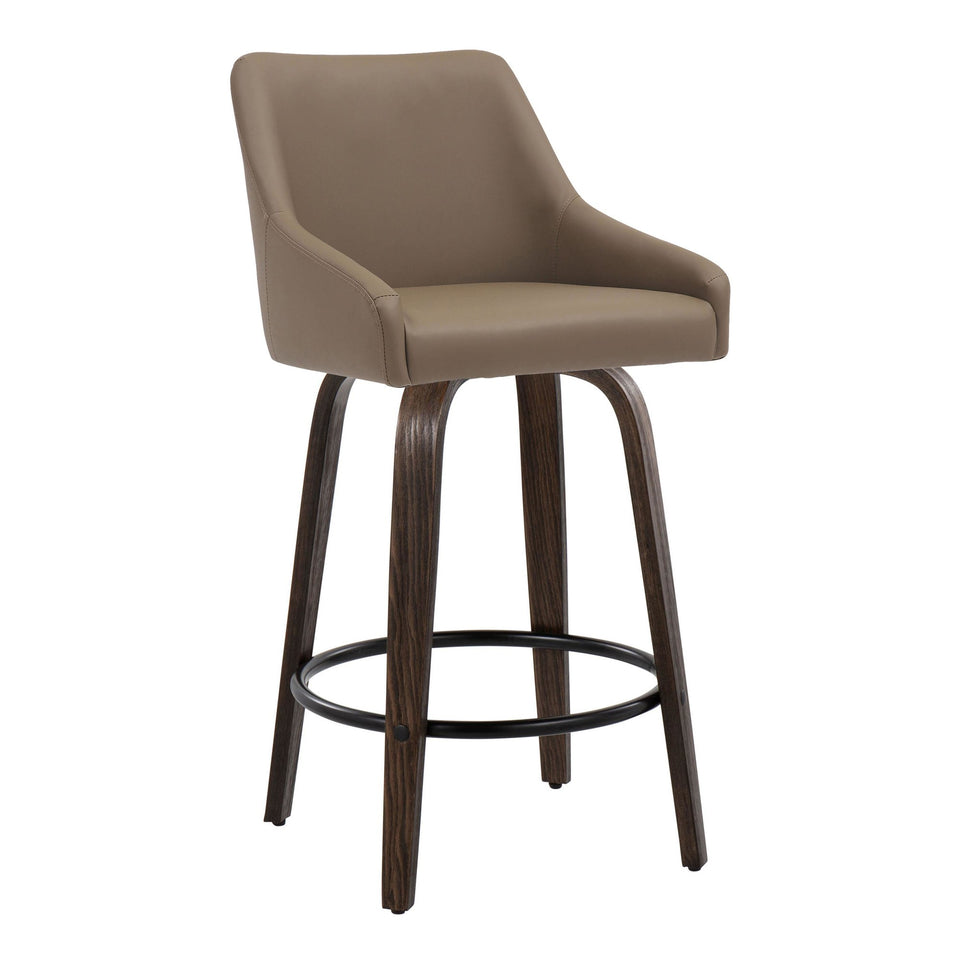 Hannah 26" Fixed-Height Counter Stool - Set of 2