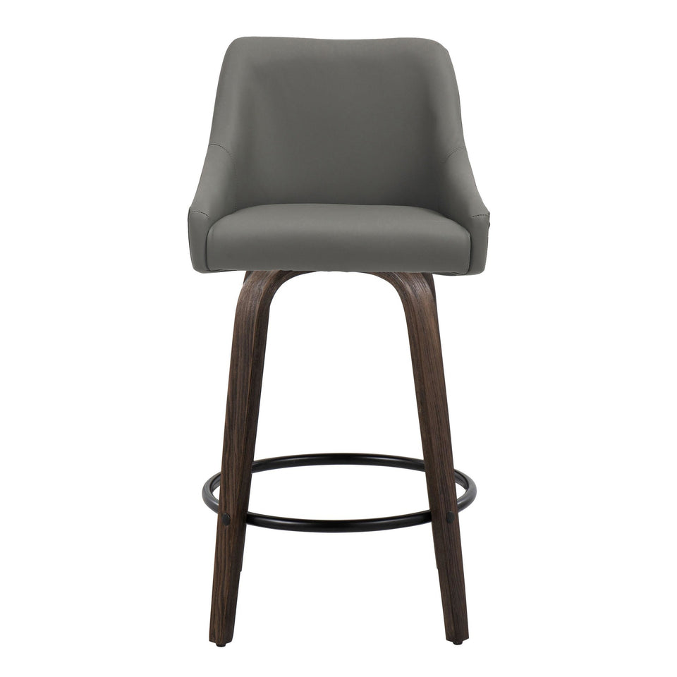 Hannah 26" Fixed-Height Counter Stool - Set of 2