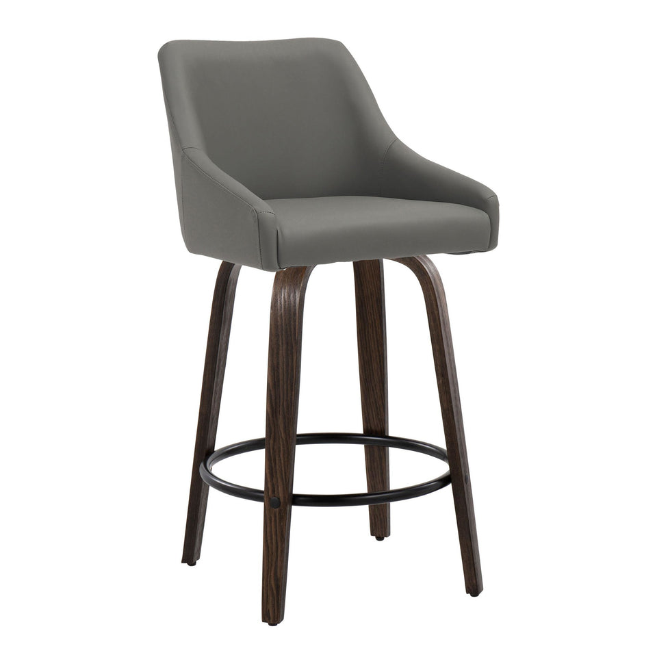 Hannah 26" Fixed-Height Counter Stool - Set of 2