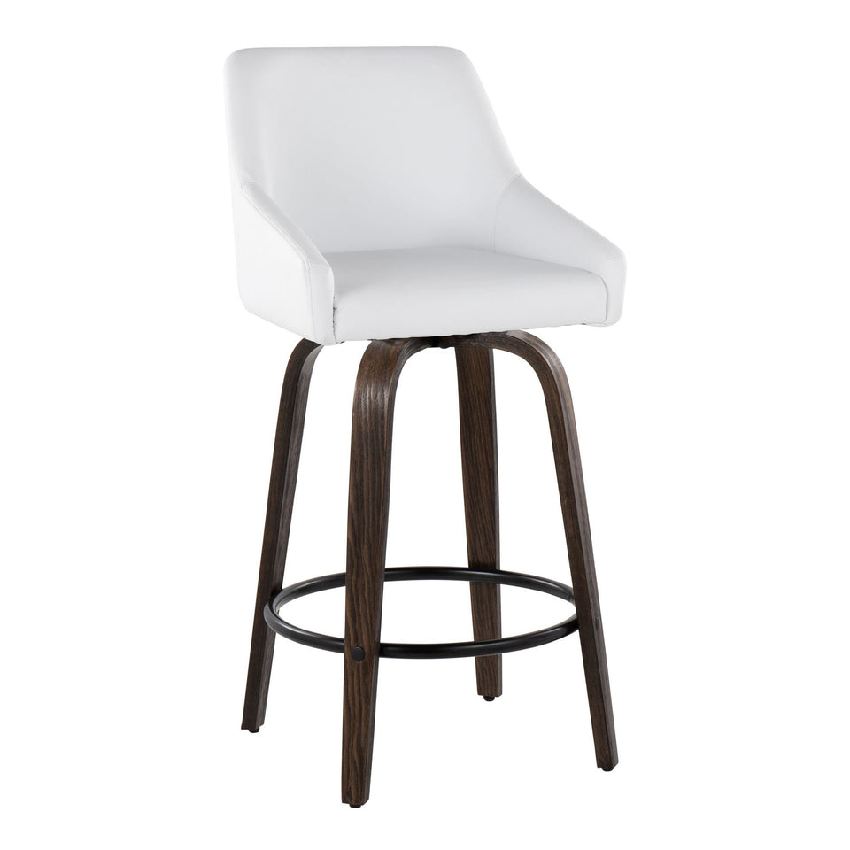 Hannah 26" Fixed-Height Counter Stool - Set of 2