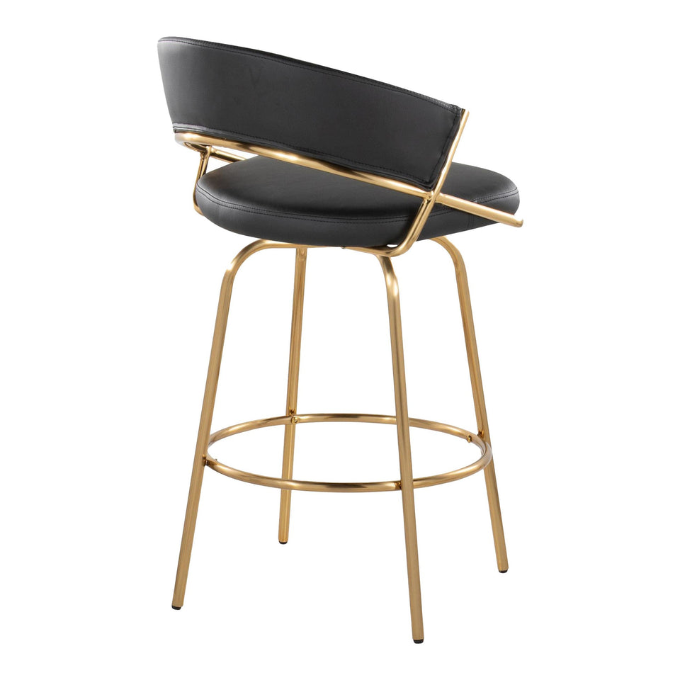 Jie Fixed-Height Counter Stool - Set of 2