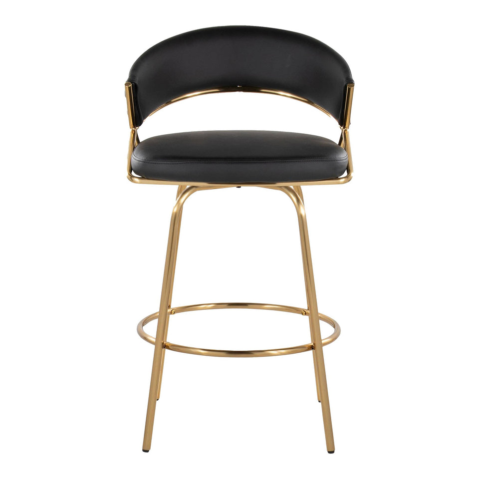 Jie Fixed-Height Counter Stool - Set of 2
