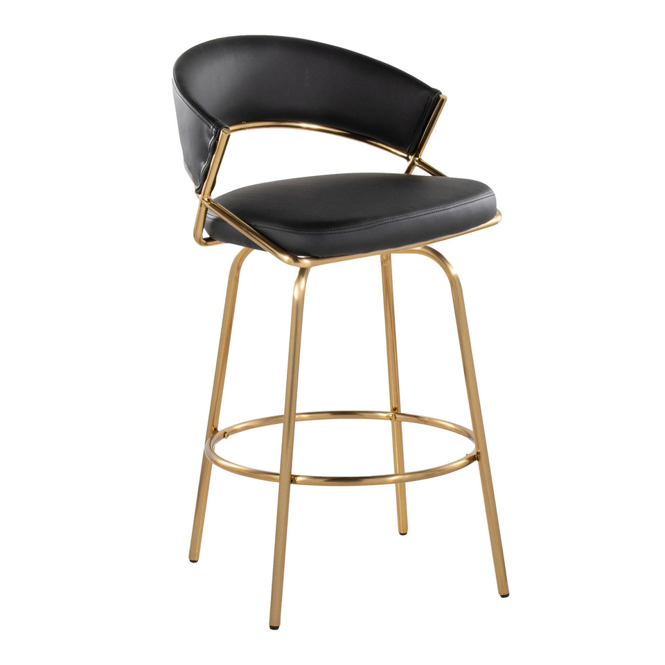 Jie Fixed-Height Counter Stool - Set of 2