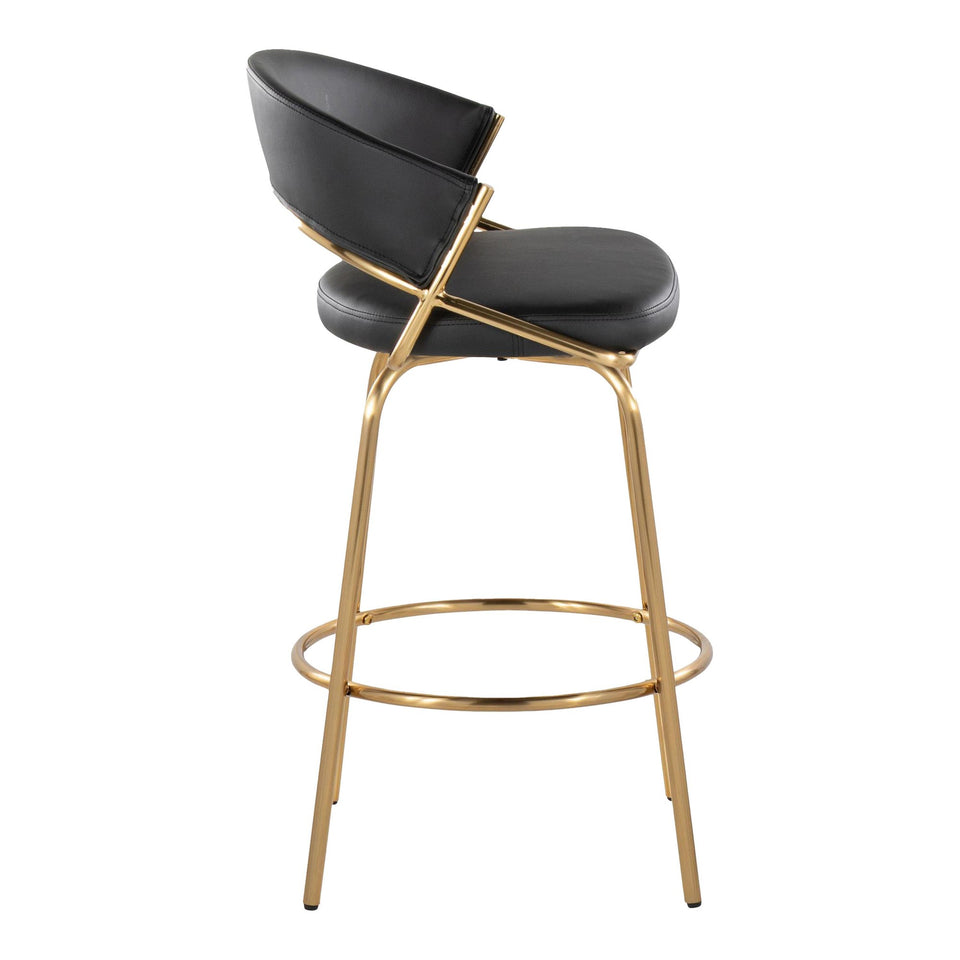 Jie Fixed-Height Counter Stool - Set of 2