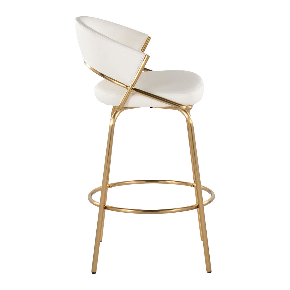 Jie Fixed-Height Counter Stool - Set of 2