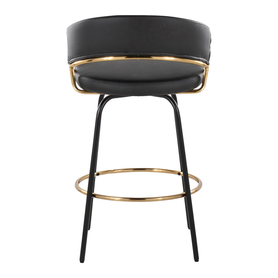 Jie 26" Fixed-Height Counter Stool - Set of 2