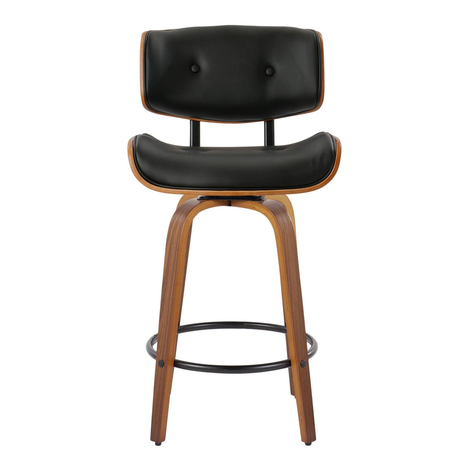 Lombardi 26" Fixed-Height Counter Stool - Set of 2