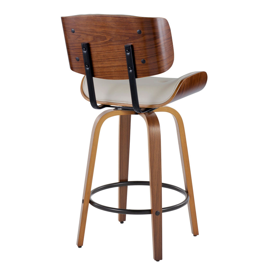 Lombardi 26" Fixed-Height Counter Stool - Set of 2