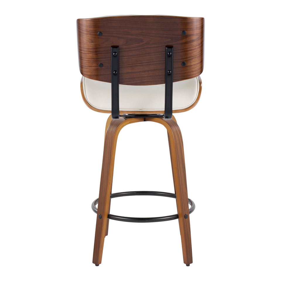 Lombardi 26" Fixed-Height Counter Stool - Set of 2