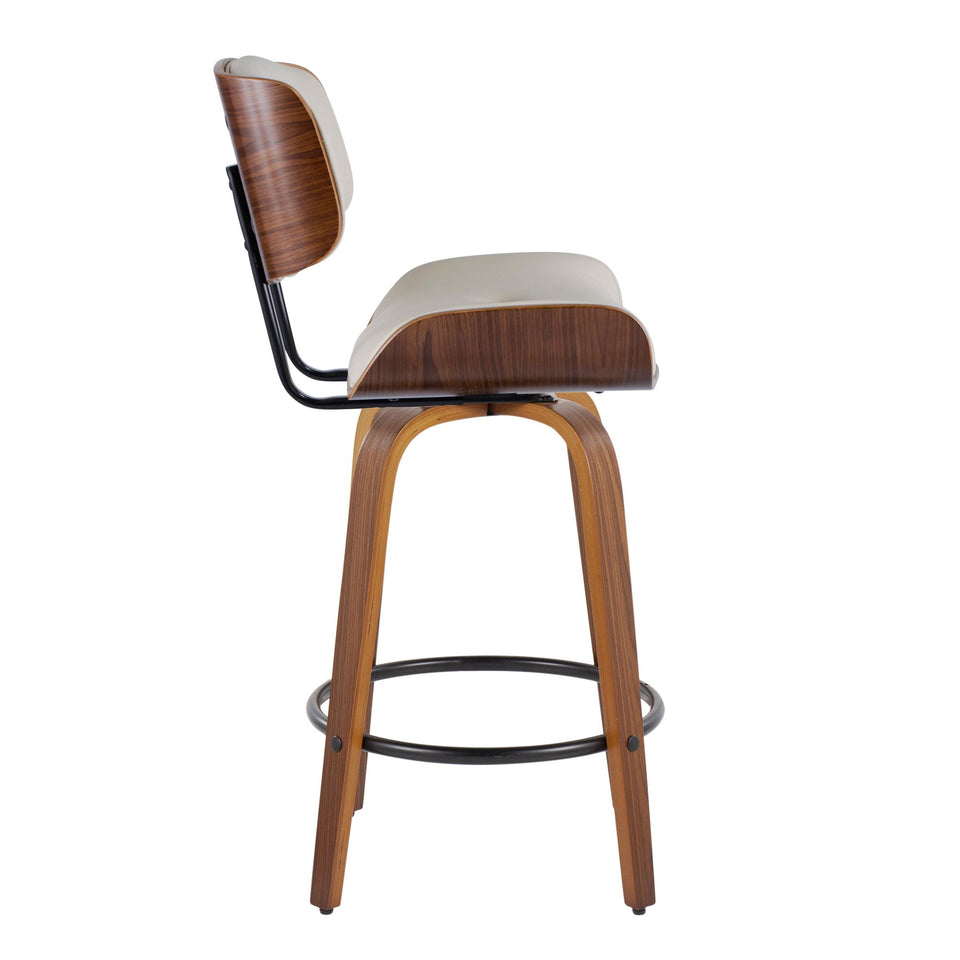 Lombardi 26" Fixed-Height Counter Stool - Set of 2