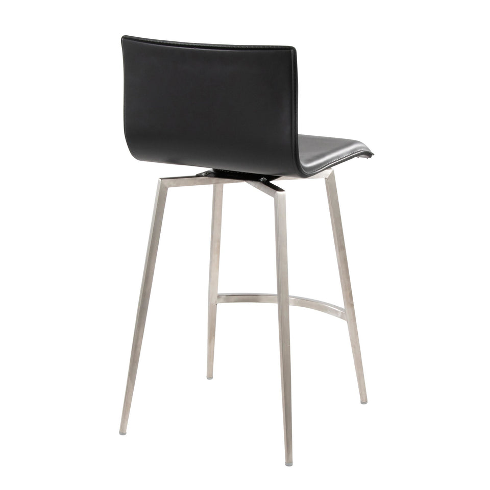 Mara Upholstered 26" Fixed-Height Counter Stool - Set of 2