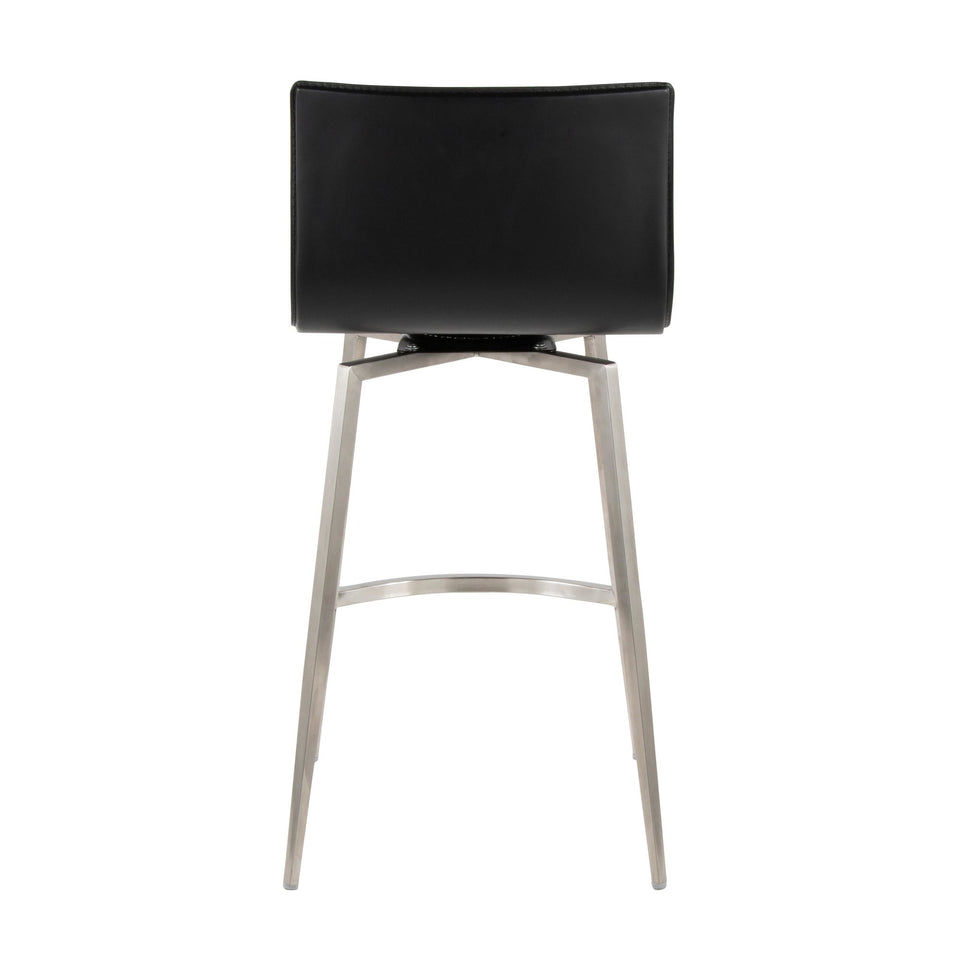 Mara Upholstered 26" Fixed-Height Counter Stool - Set of 2
