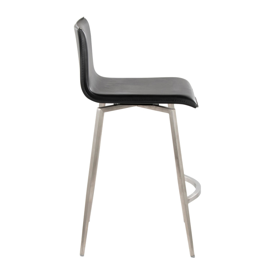 Mara Upholstered 26" Fixed-Height Counter Stool - Set of 2