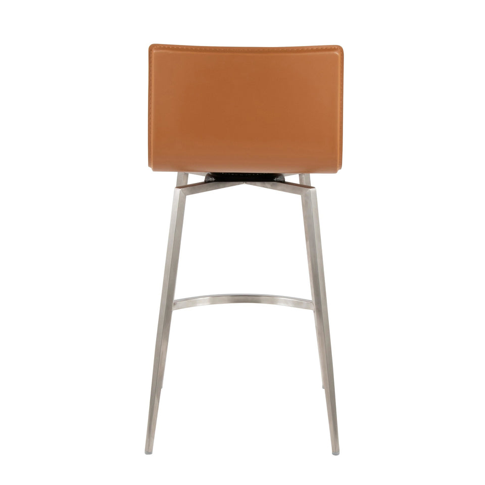 Mara Upholstered 26" Fixed-Height Counter Stool - Set of 2