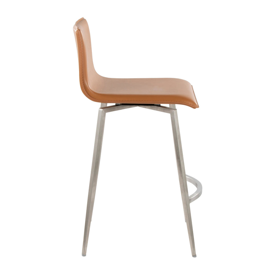 Mara Upholstered 26" Fixed-Height Counter Stool - Set of 2