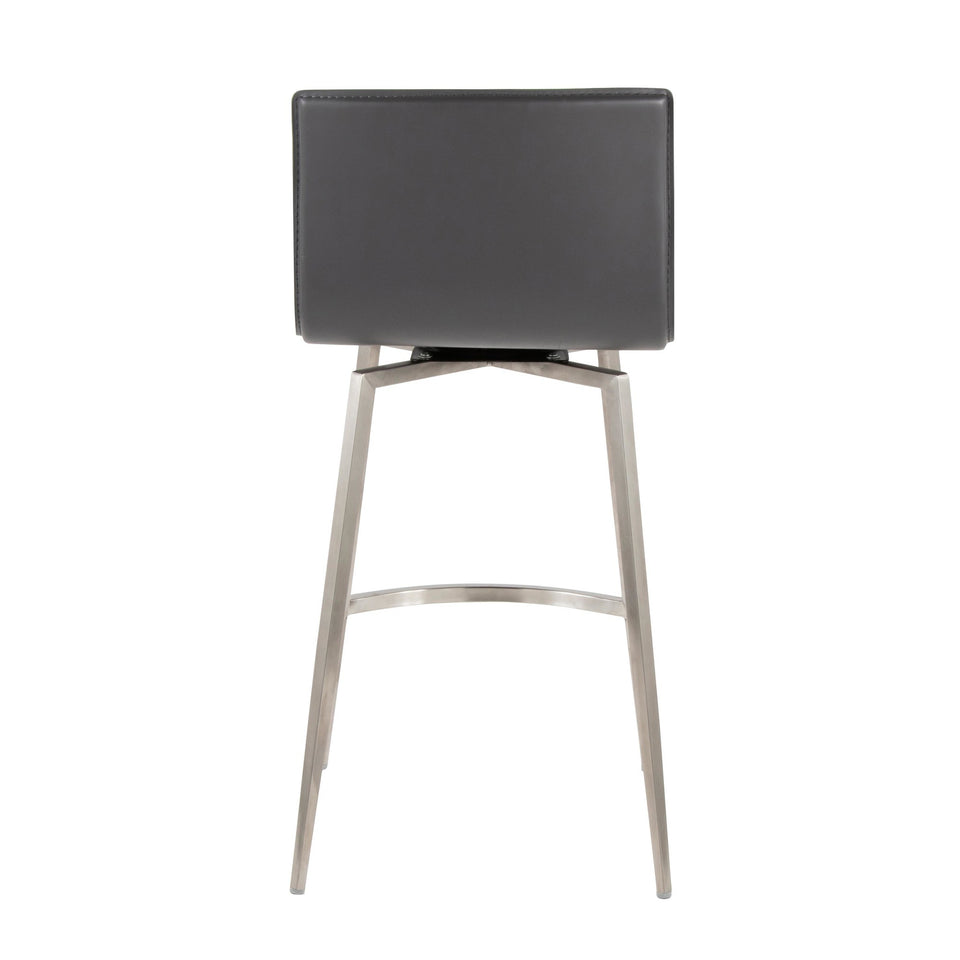 Mara Upholstered 26" Fixed-Height Counter Stool - Set of 2