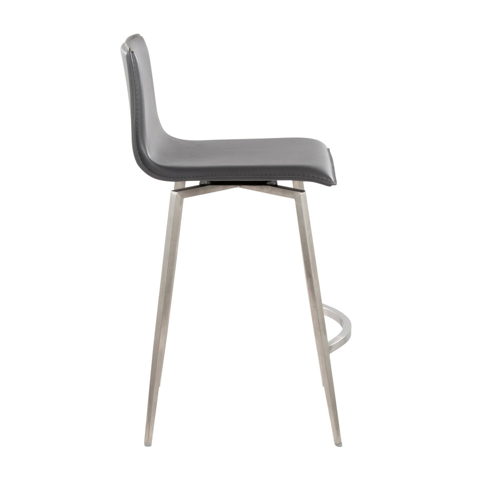 Mara Upholstered 26" Fixed-Height Counter Stool - Set of 2