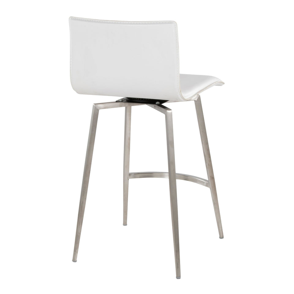 Mara Upholstered 26" Fixed-Height Counter Stool - Set of 2
