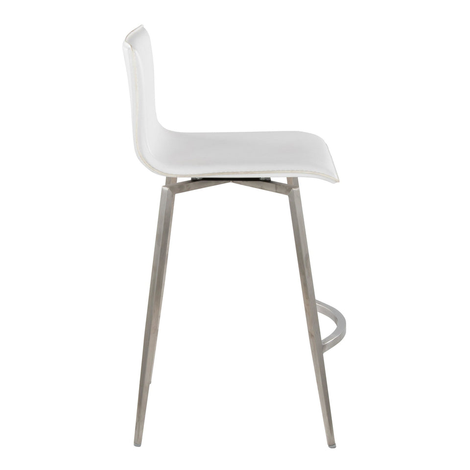 Mara Upholstered 26" Fixed-Height Counter Stool - Set of 2