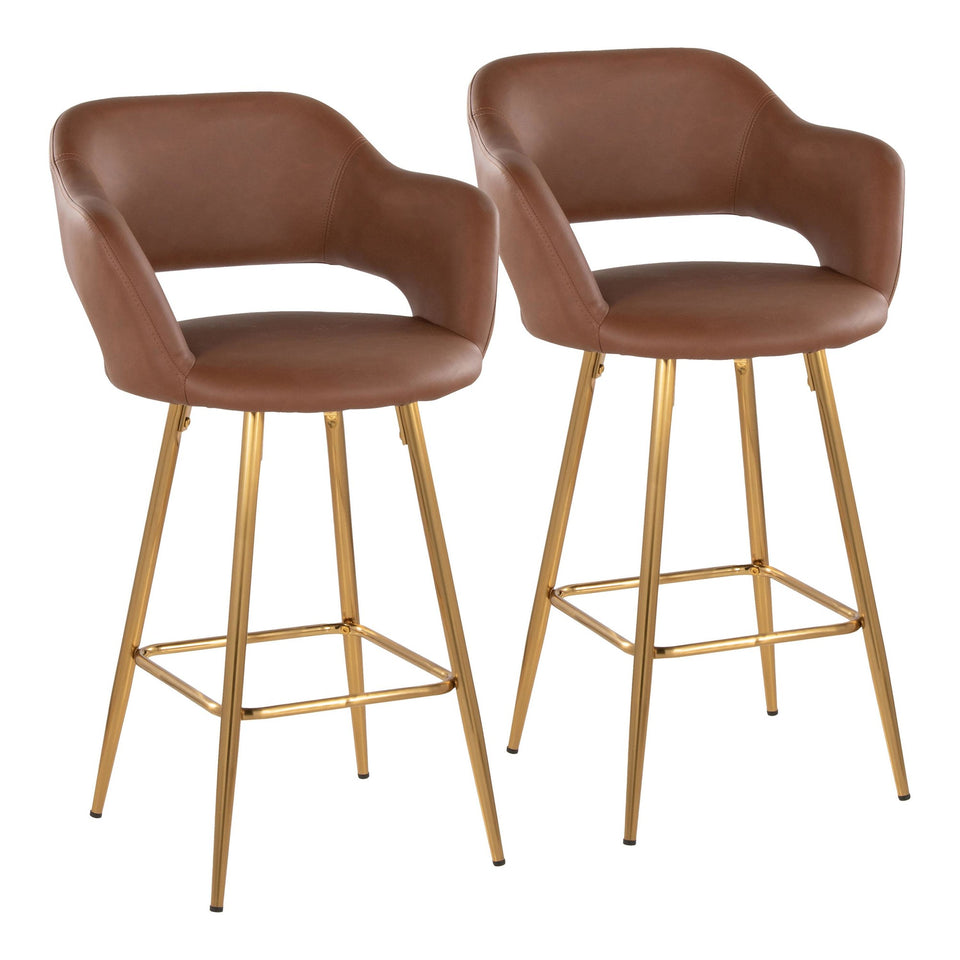 Margarite 26" Fixed-Height Counter Stool - Set of 2