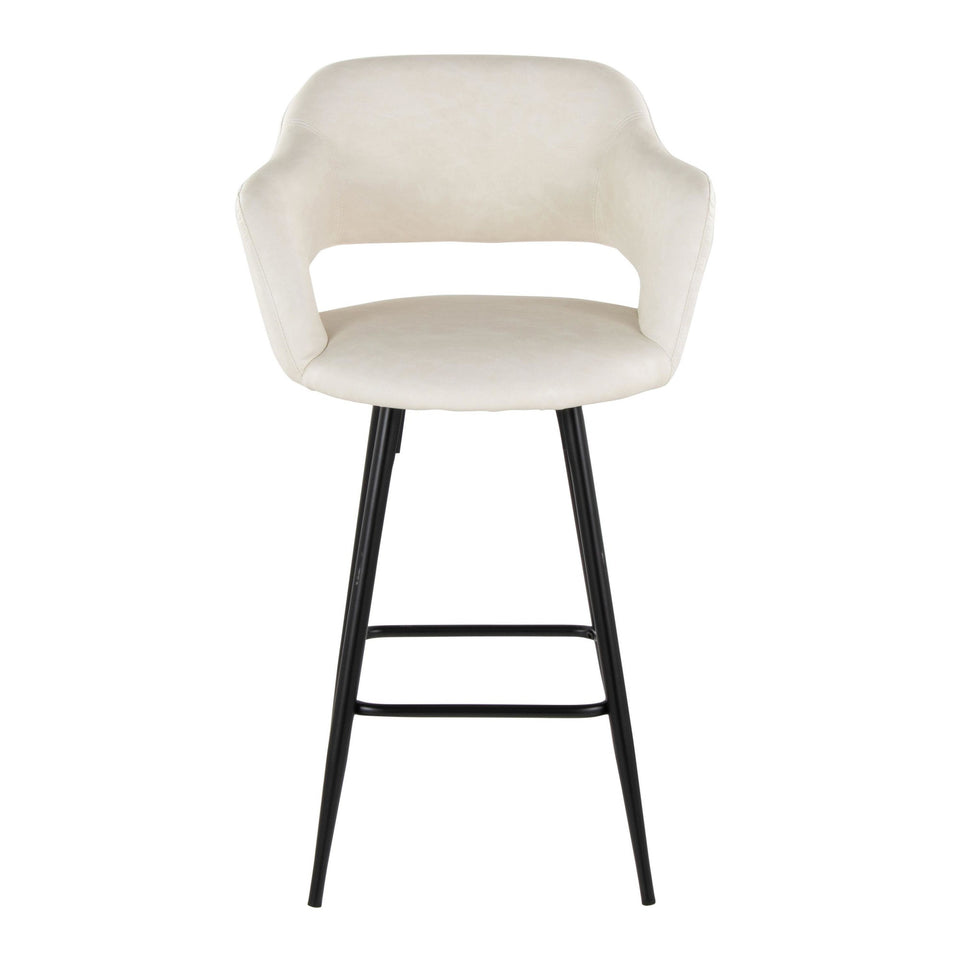 Margarite 25" Fixed-Height Counter Stool - Set of 2