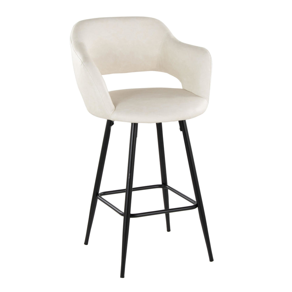 Margarite 25" Fixed-Height Counter Stool - Set of 2
