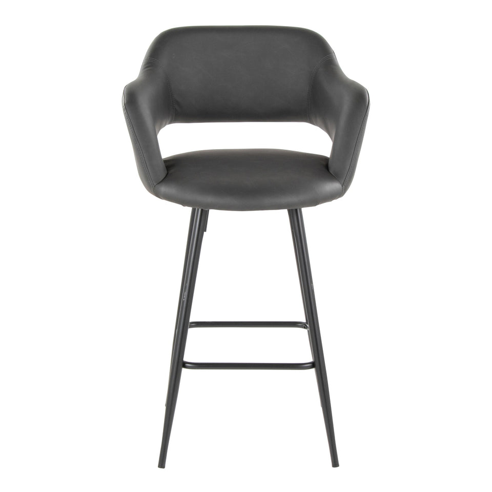 Margarite 25" Fixed-Height Counter Stool - Set of 2