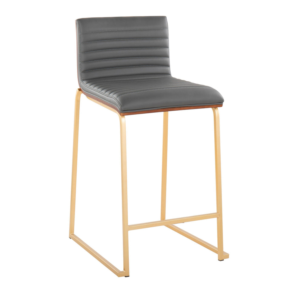 Mason Mara 26" Fixed-Height Counter Stool - Set of 2