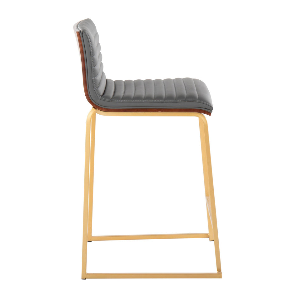 Mason Mara 26" Fixed-Height Counter Stool - Set of 2