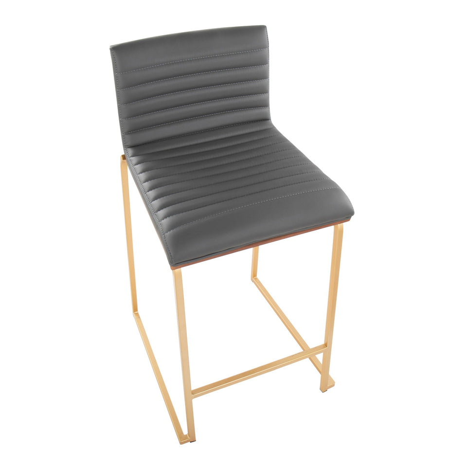 Mason Mara 26" Fixed-Height Counter Stool - Set of 2