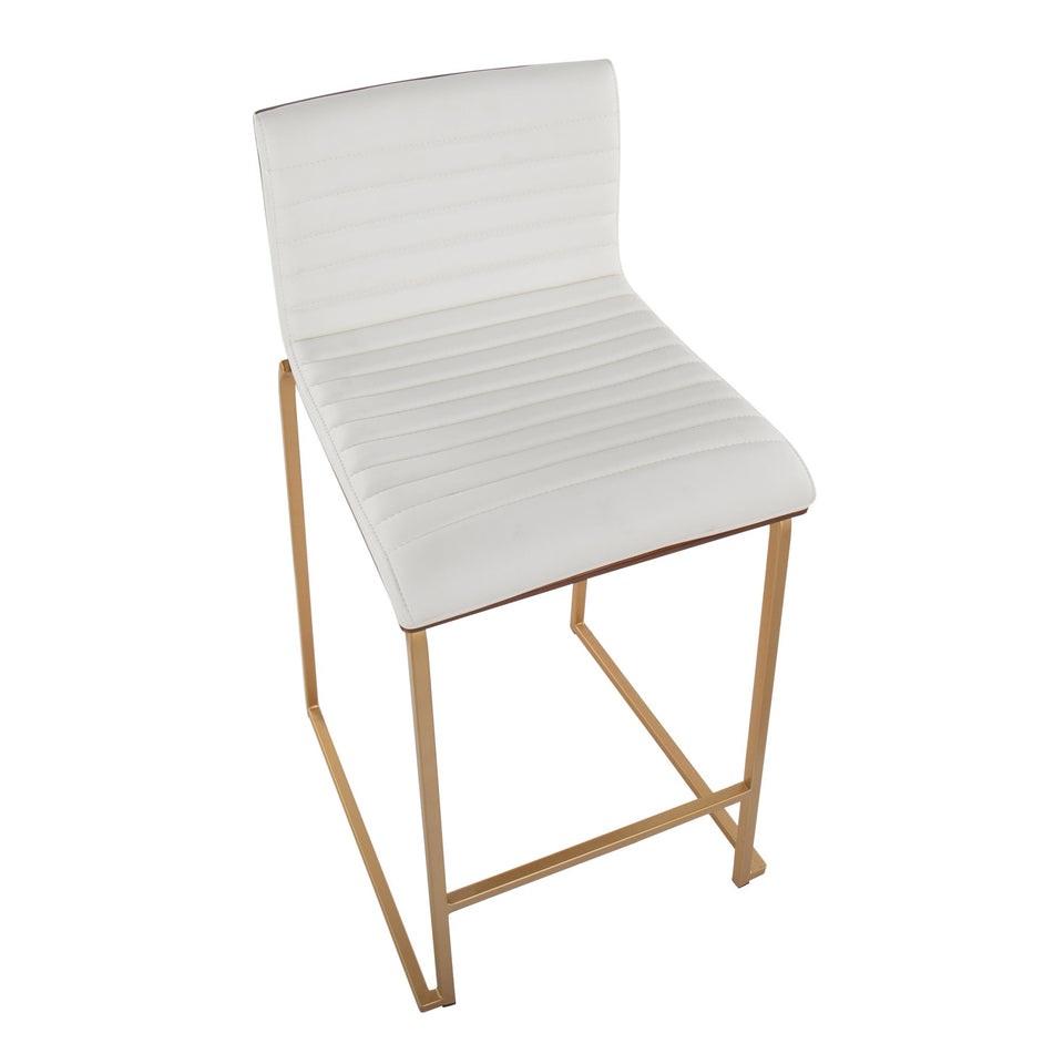 Mason Mara 26" Fixed-Height Counter Stool - Set of 2
