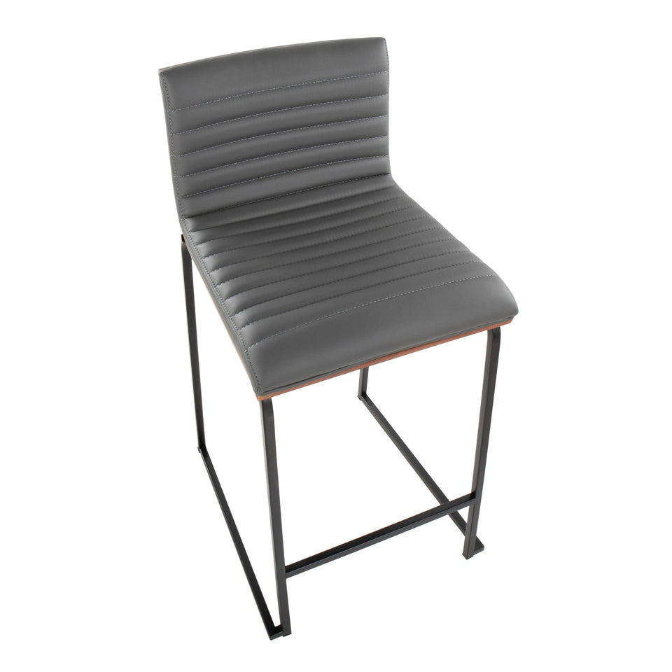 Mason Mara 26" Fixed-Height Counter Stool - Set of 2