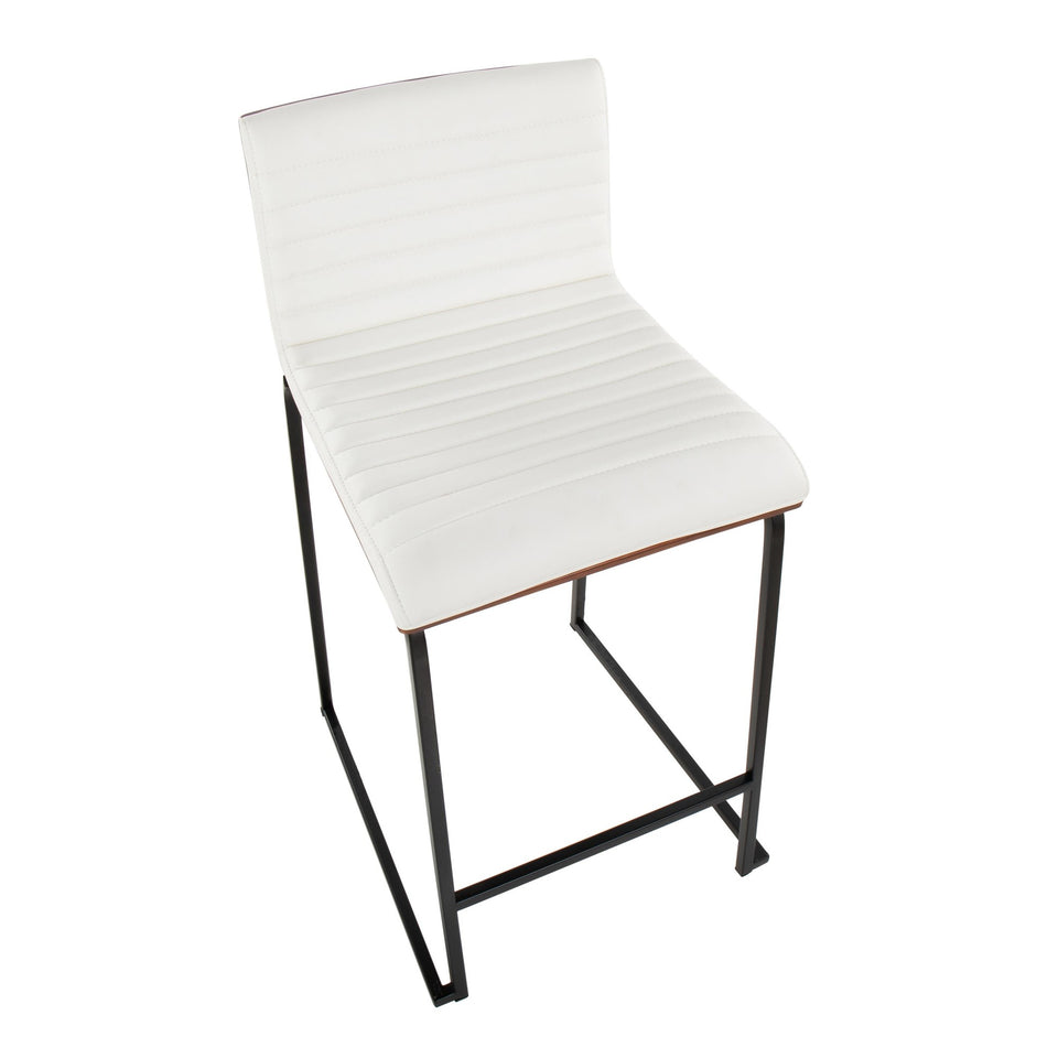 Mason Mara 26" Fixed-Height Counter Stool - Set of 2