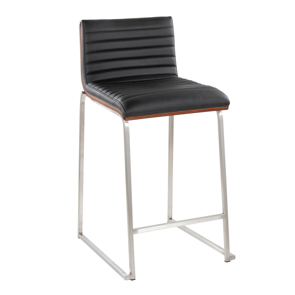 Mason Mara 26" Fixed-Height Counter Stool - Set of 2
