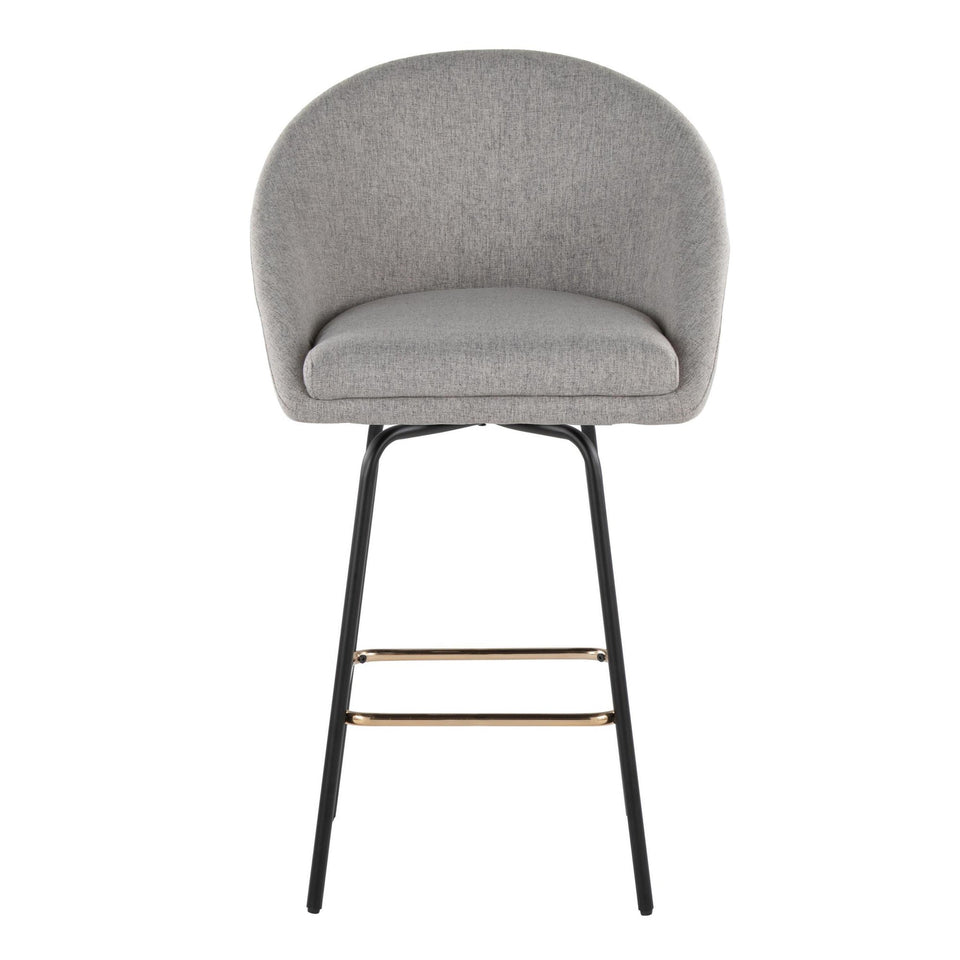 Matisse High Back 26" Fixed-Height Counter Stool - Set of 2