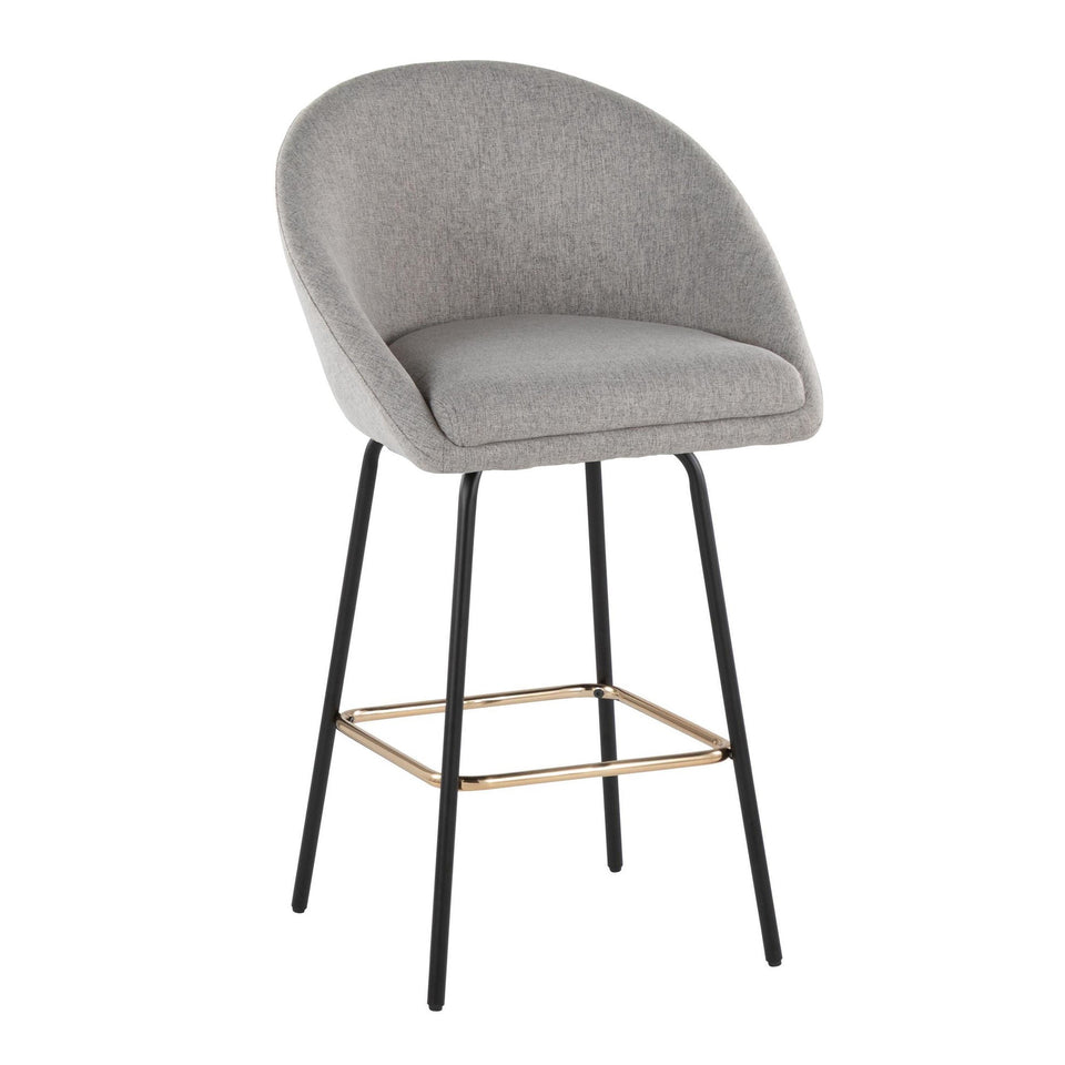 Matisse High Back 26" Fixed-Height Counter Stool - Set of 2