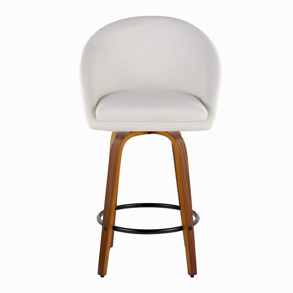Matisse High Back 26" Fixed-Height Counter Stool - Set of 2
