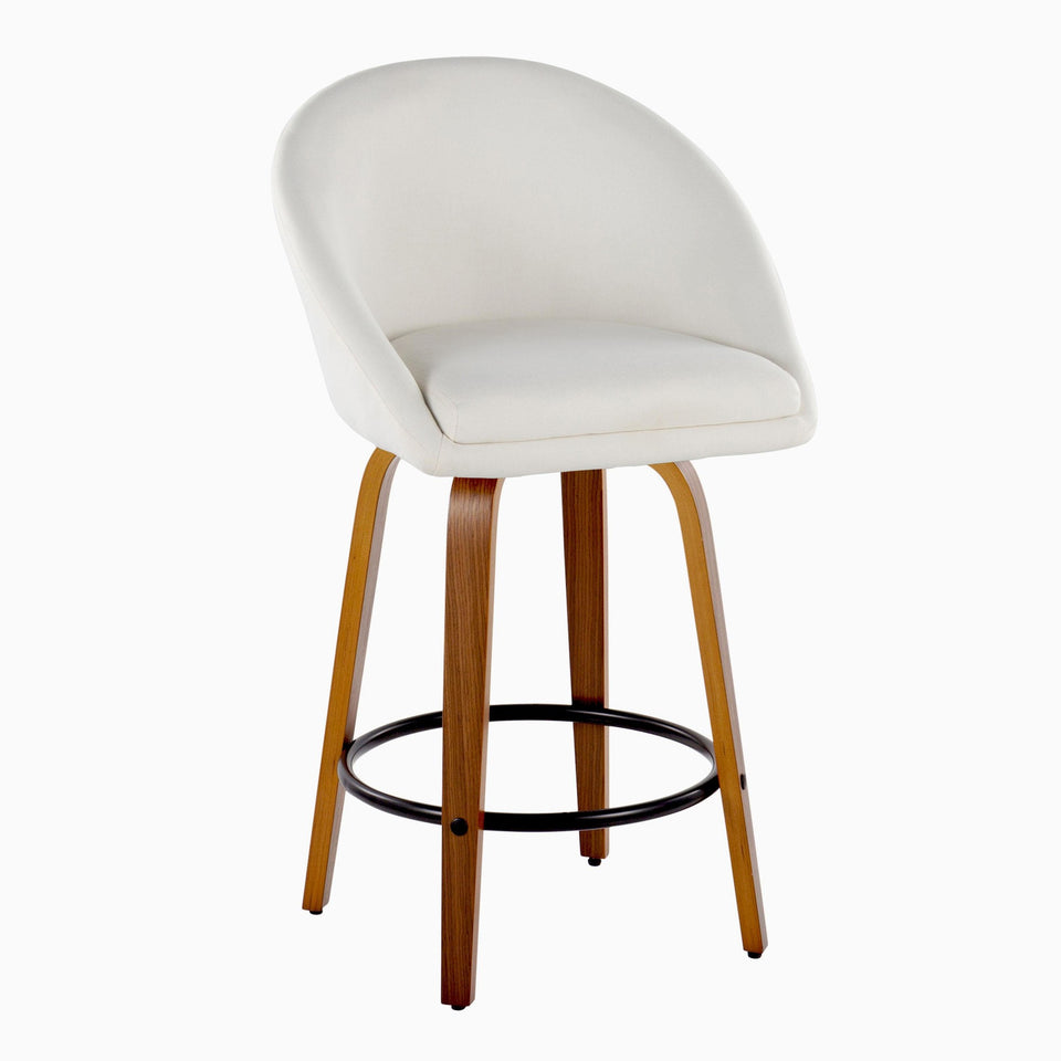 Matisse High Back 26" Fixed-Height Counter Stool - Set of 2