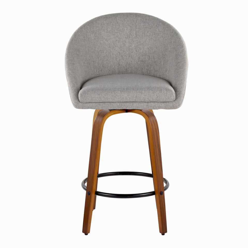 Matisse High Back 26" Fixed-Height Counter Stool - Set of 2
