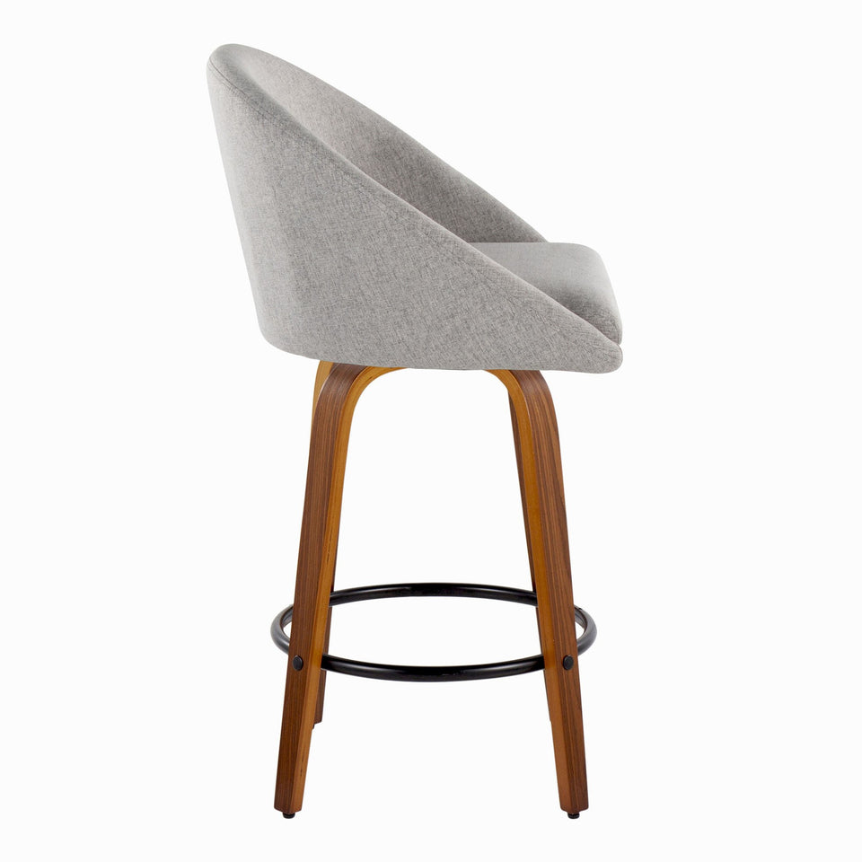 Matisse High Back 26" Fixed-Height Counter Stool - Set of 2