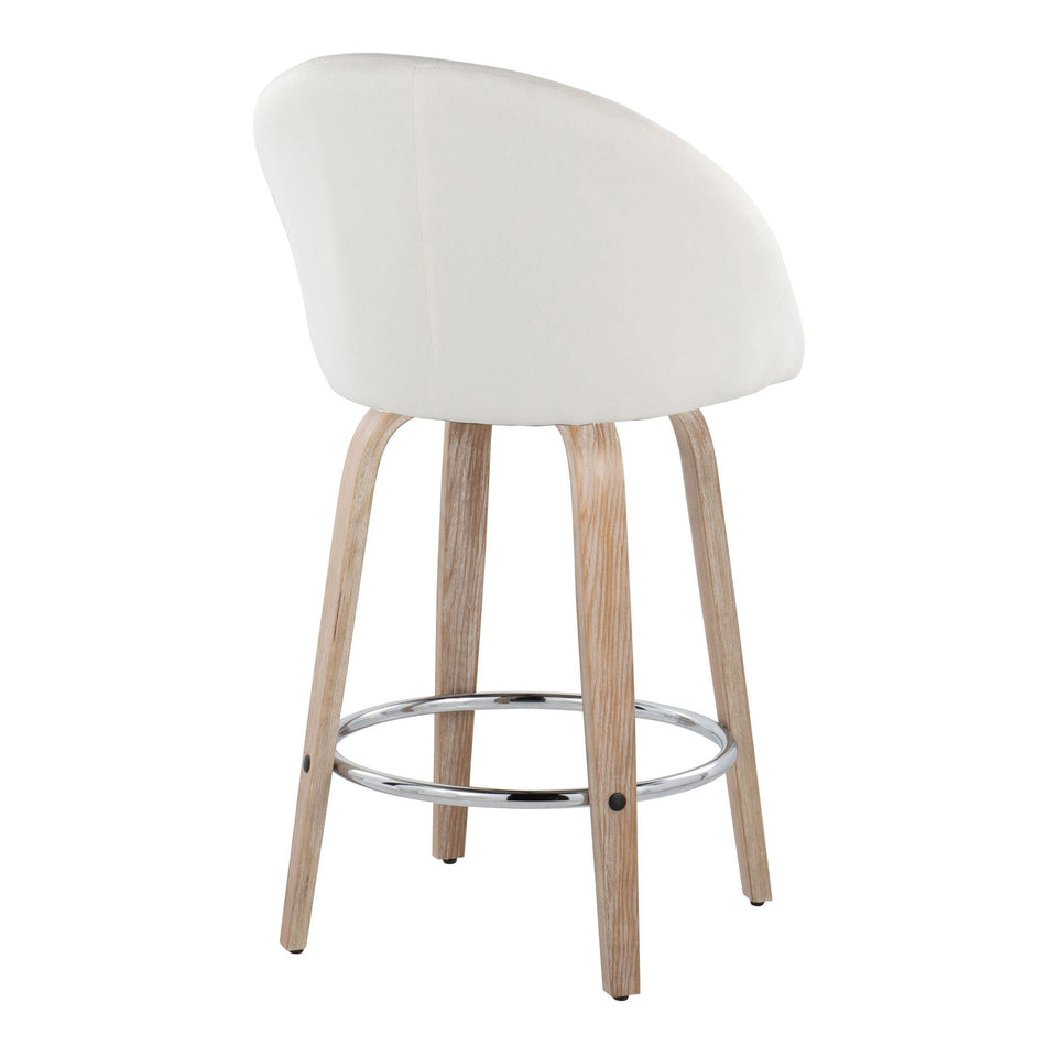 Matisse High Back 26" Fixed-Height Counter Stool - Set of 2