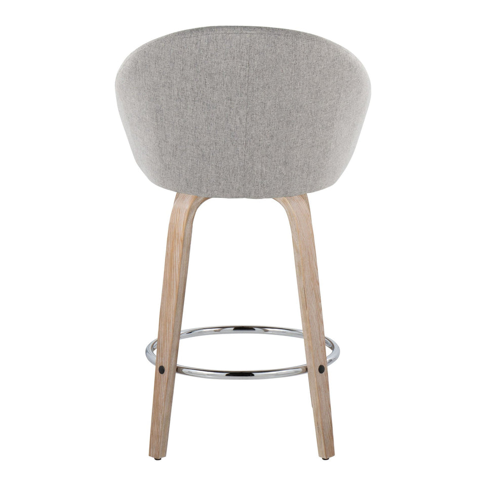 Matisse High Back 26" Fixed-Height Counter Stool - Set of 2